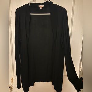Merona black cardigan